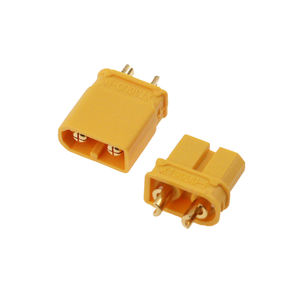 Amass XT30UD-M /f 15A-30A โมดูลเชื่อมต่อรายการพลังงานสูงในปัจจุบันปลั๊กชุบทองสำหรับโดรนขนาดเล็กและการควบคุมแบตเตอรี่ Lipo - Product Image 2