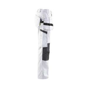 BLAKLADER - 713112101098C34 Pantalon de peintre pour femme Blanc/Gris foncé-PANTALON DE TRAVAIL EAN 7330509843499 PANTALON DE TRAVAIL CARGO - Product Image 4