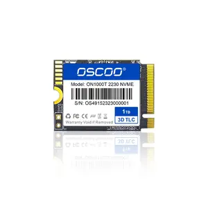 OSCOO Disco Duro 2230 PCIe4 NVMe SSD, Consola de 2TB, 1TB, 512GB, 256GB, 5500 MB/s