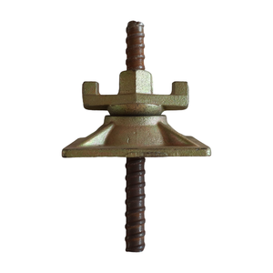 Les montants d'échafaudage sont sécurisés Plaque carrée en fonte ductile Tirants Échelles galvanisées Composants en acier Écrous rotatifs - Product Image 6