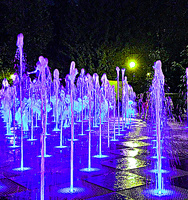 Fuentes Interactivas en Oferta para Plazas, Fuentes de Agua Danzantes, Fuentes Secas con Música para Exteriores
