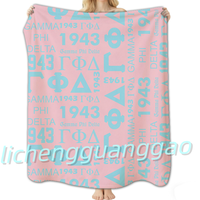 Couverture en flanelle douce NSPDK Sororities, la plus vendue, pour canapé, lit, couverture de chambre, cadeau pour adultes et enfants