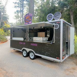 Remolque de Comida Rápida de Café 2025, Camión de Helados Móvil, Camioneta de Calle, Carrito de Tacos en Venta - Product Image 6