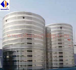 2000L-50000L 40 ans Usine Personnalisation professionnelle Acier inoxydable Acier galvanisé Réservoir <span class=keywords><strong>de</strong></span> stockage d'eau - Product Image 1