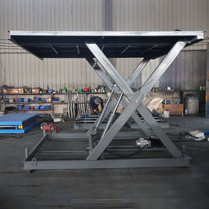 CHANGDING CFY-1T Özelleştirilmiş Hidrolik Otomatik Dikey Kaldırma Platformu Makaslı Araç Lifti Yüksek Mukavemetli Mangan Çelik Kontrol Kutusu - Product Image 2