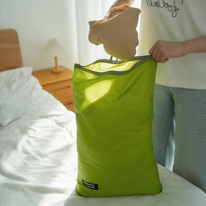Sacs de rangement de voyage en coton, organisateur de vêtements rectangulaire imperméable pour voyage, trousse de toilette, sac de rangement pour bagages - Product Image 2