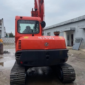 Excavadora Kubota 185 Usada de 8 Toneladas, Máquina Excavadora Japonesa Usada KX185 KX185-3, Mini Excavadora Kubota - Product Image 3