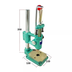 Máquina de prensa manual de cabeza redonda/cabeza cuadrada, prensas manuales profesionales, Mini máquina de punzonado de escritorio Industrial - Product Image 6