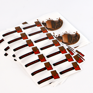 Factory Direct OEM Custom Fruit Themed Clear BOPP Die-Cut Label <b>Stickers</b> - <b>Waterproof</b> Food Packaging Labels - Product Image 3