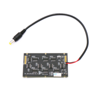 Affiche numérique à matrice de points LED RGB miniature programmable OEM de 1 mm avec texte et animations graphiques personnalisés pour magasin de détail P1.25