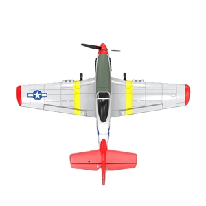 Petit avion RC <span class=keywords><strong>P51D</strong></span>, envergure 400 mm, 4 canaux, prêt à voler, avion gyroscopique, système de stabilisation à 6 axes - Product Image 1