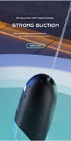 Pompe à pénis électrique pour hommes Wellwanted, 3 modes de succion, jouets sexuels pour adultes, extenseur de pénis en silicone à air et eau