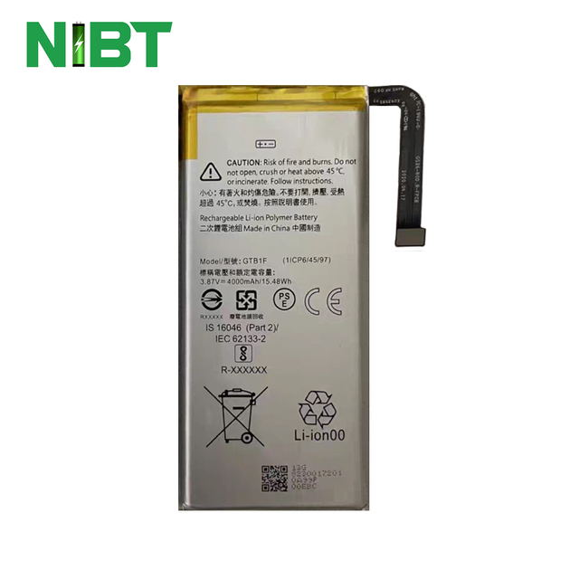 NIBT OEM 0 Circle Real Capacity Replacement Battery GTB1F 3.87V 4080mAh 15.48Wh Lithium Mobile Phone Battery for Google Pixel 5