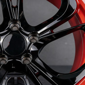 लक्जरी मोनोब्लॉक दो रंग जाली 2-टुकड़ा एल्यूमीनियम मिश्र धातु पहियों को कैडिलैक यात्री कारों के लिए 17-20 इंच जाल डिजाइन डिजाइन - Product Image 3