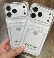 Étui de téléphone transparent d'origine pour Samsung A57/A56/A37/A27 5G, coque de protection antichoc avec fente pour cartes
