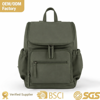 Großhandel Maßgefertigter Bestseller Wasserdichter Nylon Wickelrucksack mit Großer Kapazität und Reißverschluss für Mütter und Reisende