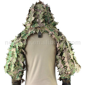 Combinaison <span class=keywords><strong>Sniper</strong></span> <span class=keywords><strong>Ghillie</strong></span>, capuche Viper avec feuilles 3D - Product Image 2