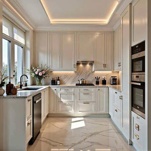 Mobili da <span class=keywords><strong>Cucina</strong></span> Ecologici <span class=keywords><strong>in</strong></span> Stile Europeo, Popolari e Intelligenti, con Cerniere, Spedizione Rapida, Design Moderno Personalizzabile - Product Image 2