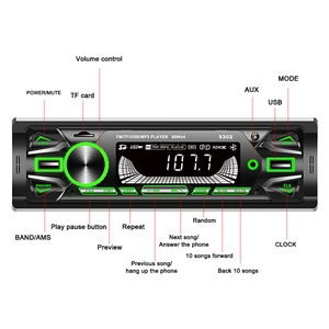 Lecteur dvd vcd <span class=keywords><strong>cd</strong></span> mp3 mp4 usb sd avec écran lcd 1 din <span class=keywords><strong>autoradio</strong></span> - Product Image 5