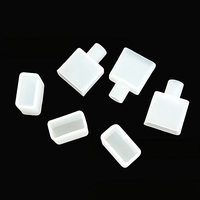 Bouchons en silicone en gros, embouts pour bandes lumineuses néon pour câbles de sortie directe, bouchons en silicone pour accessoires LED
