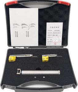 Laryngoscope <span class=keywords><strong>prix</strong></span> par ensemble | Laryngoscope adulte et pédiatrique à fibre optique à poignée flexible avec différentes lames au choix - Product Image 4