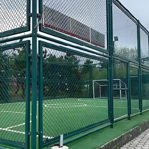 बाड़ लगाना शुद्ध लोहे के तार जाल/चेन लिंक तार जाल बाड़ प्रीफैब लोहे बाड़ पैनल - Product Image 5