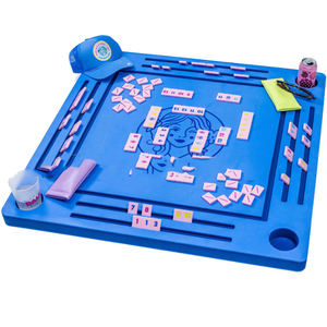 Table de <span class=keywords><strong>Mahjong</strong></span> flottante en mousse EVA, colorée, personnalisable, pliable, pour l'eau, DIY pour les fêtes, avec tuiles de <span class=keywords><strong>Mahjong</strong></span> et cartes à jouer - Product Image 2