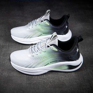 Fabricantes de zapatos deportivos de <span class=keywords><strong>Vietnam</strong></span>, zapatillas de deporte informales a la moda para hombre, zapatos superligeros de malla para correr para mujer US 13 EU 47 - Product Image 4