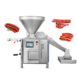 เครื่องบดเนื้อไฮดรอลิกแบบสองท่ออัตโนมัติเต็มรูปแบบสำหรับการส่งออก อุปกรณ์แปรรูปไส้กรอกเชิงพาณิชย์ขนาดใหญ่ - Product Image 3