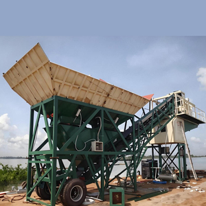 Ổn định Sản xuất xách tay trạm trộn bê tông - Product Image 2