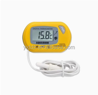 Thermomètre numérique TOPCUS pour aquarium, terrarium, reptiles, contrôleur de température, thermomètre pour réfrigérateur avec ventouse