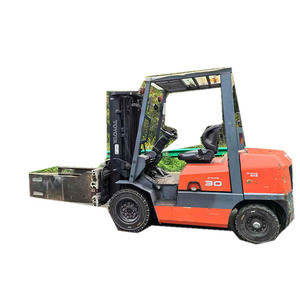 รถยกดีเซลโตโยต้ามือสอง รับน้ำหนัก 3.5 ตัน รุ่น FD35 พร้อมอุปกรณ์หนีบแบบแบน สภาพดีเยี่ยม - Product Image 1