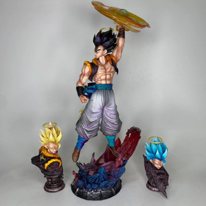 Figura de acción de anime JT de 41 cm, personalizada OEM, superventas, modelo de decoración de personaje de dibujos animados Saiyajin Sin Límites Super <span class=keywords><strong>Saiyan</strong></span> Blue - Product Image 5