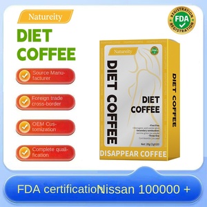 Natureality xuyên biên giới Arabica Đen bột cà phê hòa tan hương vị trung tính sô cô la hương vị hộp thực phẩm đốt cháy chất béo - Product Image 2