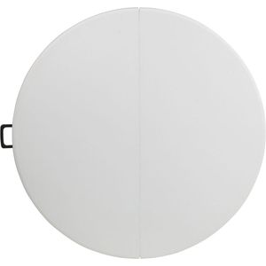 Đồ Nội Thất Đúc Tùy Chỉnh Ăn Uống Vườn Trắng Nhựa 5ft Gấp Trong Nửa 60 Inch Vòng Bàn Tiệc - Product Image 3
