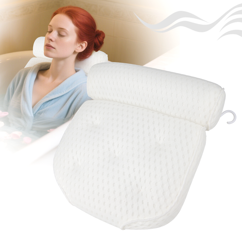 Bathroom Non Slip Neck Head Bath