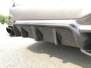 <span class=keywords><strong>G30</strong></span> G38 Khô Sợi Carbon Tự Động Phía Sau Bumper Lip Khuếch Tán Spoiler Splitter Cho BMW 5 Series <span class=keywords><strong>G30</strong></span> G38 3D Phong Cách - Product Image 5