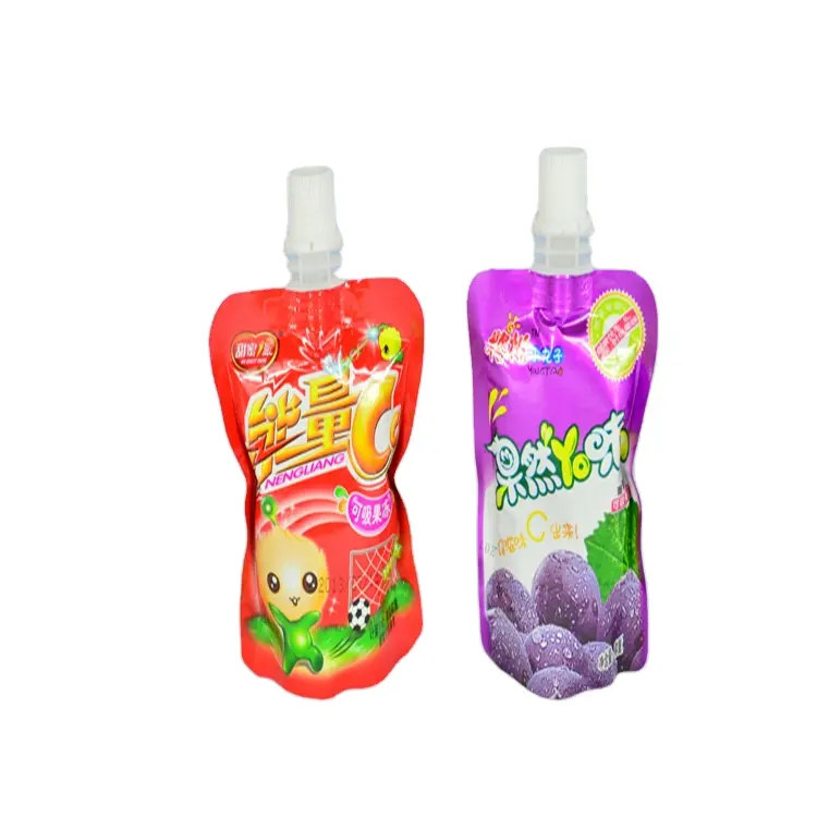 Túi Doypack 100Ml 150Ml 200Ml 250Mm Cấp Thực Phẩm Cho Nhà Máy Túi Vòi Hút Túi Vòi Đứng Để Đựng Đồ Uống Túi Vòi Nước Trái Cây