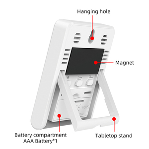 Habitación interior LCD Medidor electrónico de <span class=keywords><strong>temperatura</strong></span> y humedad Termómetro digital Higrómetro Termómetro doméstico - Product Image 6