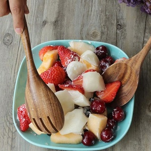 Ultimate Eco-Friendly Kitchen Utensil Set Natural Wood Cooking <b>Tools</b> with Plant Pattern Perfect Holiday Gift for Kitchen Owners - Product Image 2