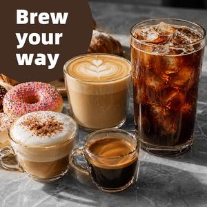 ANBOLIFE OEM&ODM Macchina per Caffè Espresso 20 Bar con Controllo Digitale, Preparazione Silenziosa, per Casa e Caffetteria, Serbatoio d'Acqua Rimovibile da 1,3L - Product Image 5