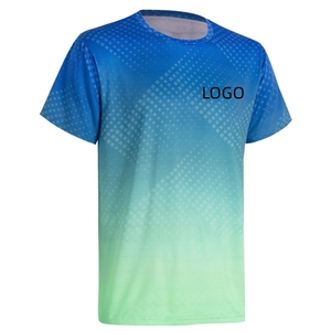 T-shirt de sport léger et respirant pour homme, 100 % polyester, séchage rapide, compression, idéal pour la course et la gym F00 - Product Image 6