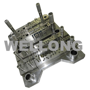 Stampo Progressivo per Stampaggio di Precisione, Fornitura Diretta dalla Fabbrica, Utensile per Stampaggio di Lamiere Metalliche per Componenti Elettronici - Product Image 3