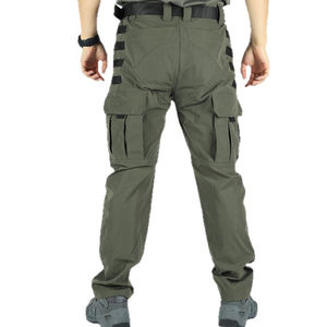 <span class=keywords><strong>Pantalon</strong></span> cargo tactique pour homme, multi-poches, <span class=keywords><strong>vert</strong></span> OD kaki, résistant aux <span class=keywords><strong>d</strong></span>échirures, imperméable, pour le travail en extérieur - Product Image 3