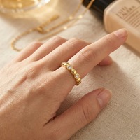 Bague Moissanite Personnalisée en Gros, en Argent Sterling 925, Sertie de Perles, Style Alliance Éternité pour Femme, Bijoux de Mariage et de Fiançailles