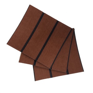 Ladrillos divertidos de teca sintética alfombras de piso antideslizante barco pisos - Product Image 1