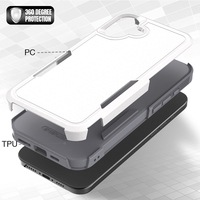 Étui multiple pour iPhones 2in1 étui TPU + PC housse de téléphone pour iPhone 16 Plus coque arrière