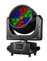 Projecteur LED mobile MOKE IP65 RGBW 4-en-1 19x40W CTO 2800K-8500K avec contrôle par pixel DMX512 pour concerts et soirées