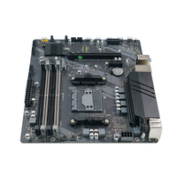 Tarjeta Madre AMD B450 para Computadora, Canal Dual DDR4, Socket AM4, para PC de Juegos