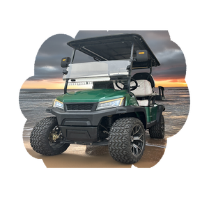 Prix d'usine 4 roues motrices 2 + 2 sièges chariot de club touristique chariots de golf électriques - Product Image 4